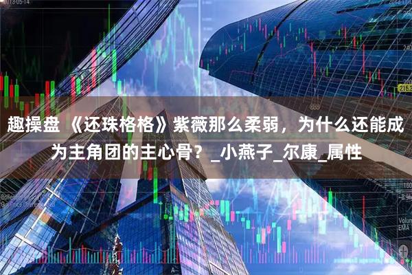 趣操盘 《还珠格格》紫薇那么柔弱，为什么还能成为主角团的主心骨？_小燕子_尔康_属性